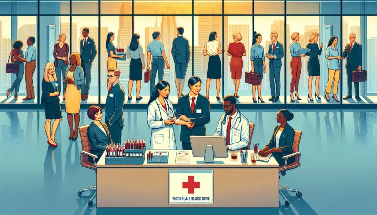 The Lifesaving Power of Hosting a Workplace Blood Drive